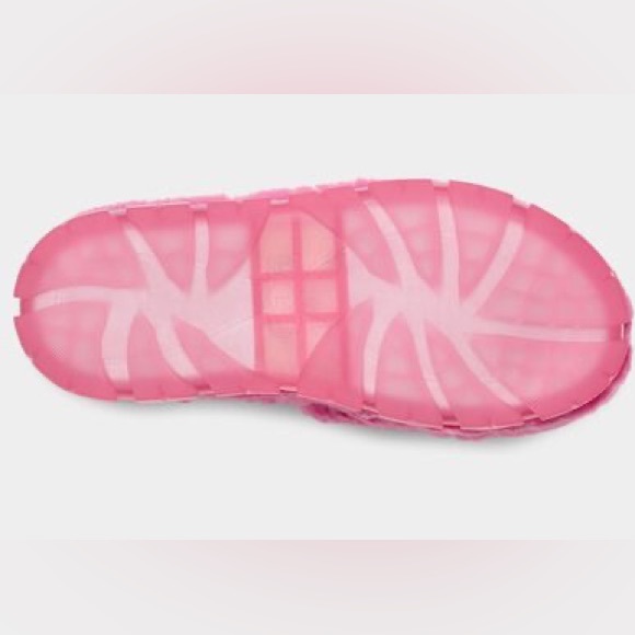 Ugg Women's Fluffita Clear Color: Carnation Size: 7 NWT. - Picture 5 of 14